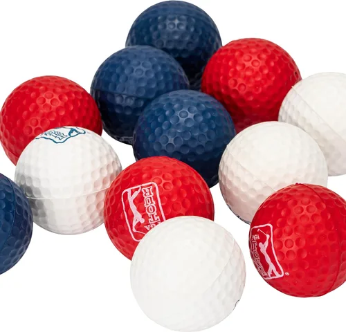 Miniatura 10 de Franklin Sports PGA TOUR - Pelotas de golf de espuma para interiores y exteriores, pelotas de golf de espuma para niños y adultos, vuelo limitado