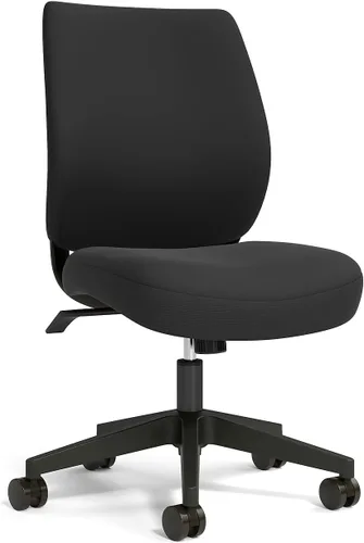 Miniatura 3 de Staples - Silla ergonómica de tela, color negro