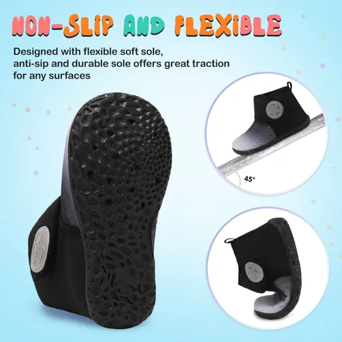 Miniatura 4 de JOINFREE Zapatillas para bebés y niñas, transpirables, zapatos antideslizantes para el primer camino, zapatos de cuna para interiores y exteriores
