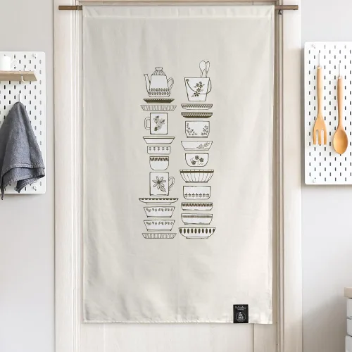 Miniatura 9 de Cortinas-Puertas-Estampado de Gato Ático (33 pulgadas de ancho x 55 pulgadas de largo)