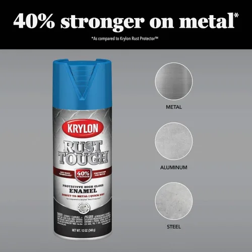 Miniatura 3 de Krylon Pintura de esmalte preventivo Rust Tough® con acabado transparente de 12 onzas