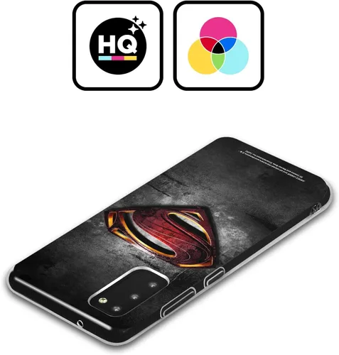 Miniatura 2 de Head Case Designs Funda de gel suave con licencia oficial de la Justice League Movie Man of Steel Superman Logo Art compatible con Galaxy A52 / A52s