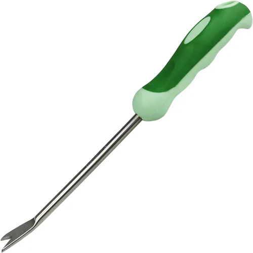 Miniatura 6 de Herramienta de deshierbe de grietas Gancho de una sola garra en forma de L de acero inoxidable Removedor de malezas de grietas Desmalezadora