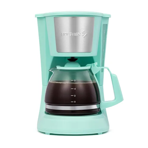 Miniatura 11 de Holstein Housewares Cafetera 2 en 1 de una sola porción, doble preparación, compatible con cápsulas K-Cup y café molido, filtro reutilizable