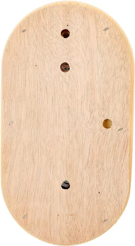 Miniatura 7 de flexman Termómetro higrómetro para sala de sauna, 2 en 1 248.0 °F 100% madera montado en la pared, accesorios para sala de vapor y baño