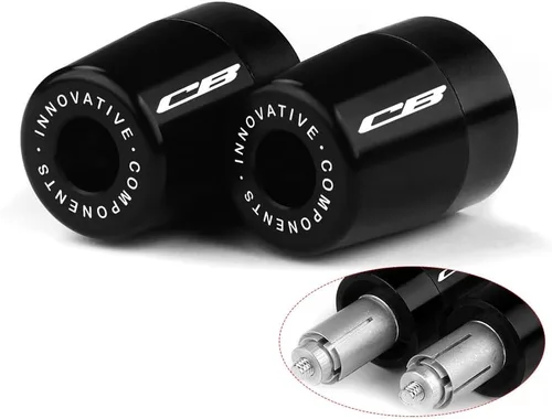 Extremos de barra de manillar, empuñaduras de mano, tapas de enchufe compatibles con Honda CB 650R/1000R/650F | Manillar de motocicleta Grip End cb