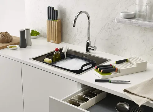 Miniatura 5 de Joseph Joseph DrawerStore - Organizador de cuchillos, con capacidad para hasta 9 cuchillos, organización de cocina y almacenamiento de cajones