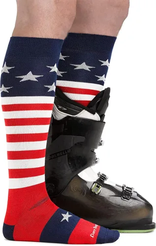Miniatura 4 de Darn Tough Capitán America - Calcetines ultraligeros para hombre