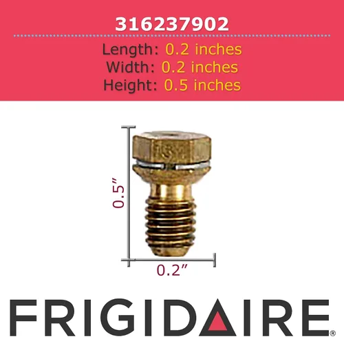 Miniatura 4 de Original Frigidaire 316237902 - Orificio para quemador superior