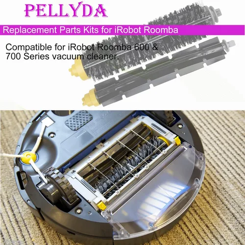 Miniatura 6 de Piezas de repuesto para aspiradora IRobot Roomba 600 y 700, Roomba 614 620 630 635 640 645 650 655 660 675 680 690 695 760 770 780