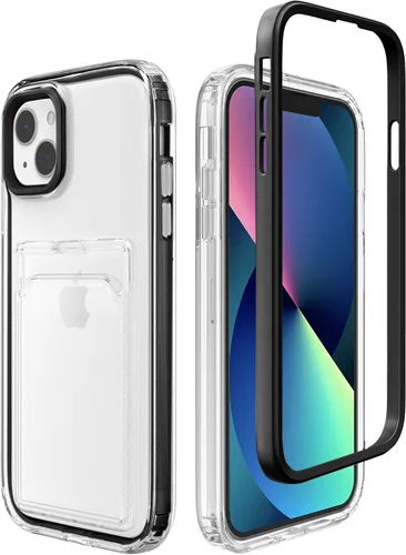 Miniatura 11 de ZCDAYE Funda para iPhone 13 Pro Max, iPhone 13 Pro Max (6.7 pulgadas) Funda con tarjetero y funda transparente de TPU suave a prueba de golpes