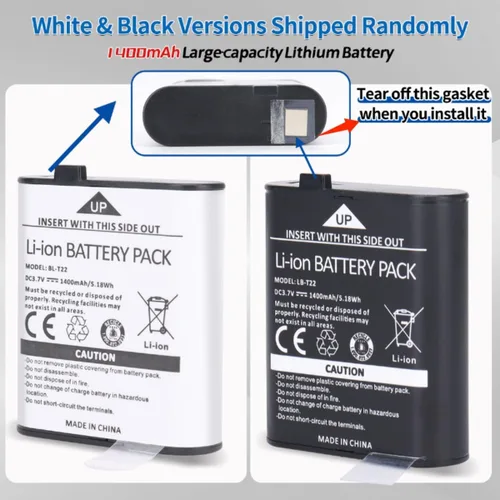 Miniatura 2 de Walkie Talkies de Largo Alcance para Adultos, Walkie Talkie Recargable Baofeng F22 Radio FRS Walky Talky Walkie-Talkie Familiar con Batería de 1400