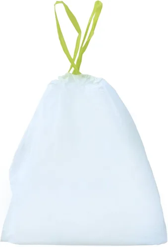 Miniatura 4 de NINESTARS NSTB-10-30 Bolsa de basura blanca extra fuerte con cierre de cordón