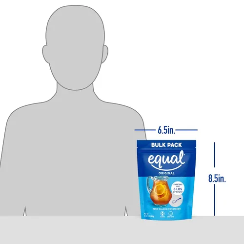 Miniatura 7 de EQUAL Edulcorante de 0 calorías, edulcorante granulado, sustituto del azúcar, alternativa de azúcar cero calorías, alternativa al azúcar, bolsa a