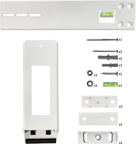 Miniatura 5 de Soporte de aire acondicionado de ventana, soporte de CA para ventana, ligero, hasta 165 libras