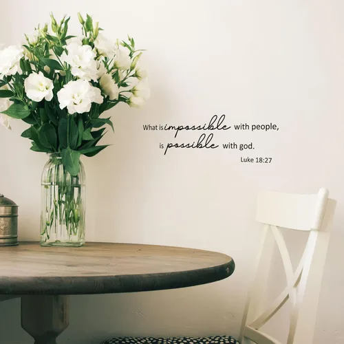 Miniatura 6 de BBTO - Calcomanías de pared con versículos bíblicos, citas inspiradoras, calcomanías religiosas motivacionales, escrituras adhesivas para pelar