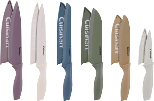 Miniatura 5 de Cuisinart Advantage Juego de Cuchillos de Cocina de 12 Piezas, Cuchillos de Acero Inoxidable con Revestimiento Antiadherente de Calidad Profesional