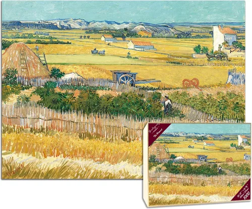 Miniatura 27 de Rompecabezas de madera para adultos de 1000 piezas en adelante, rompecabezas de Van Gogh pinturas famosas – Los comedores de papas, juguetes de Los