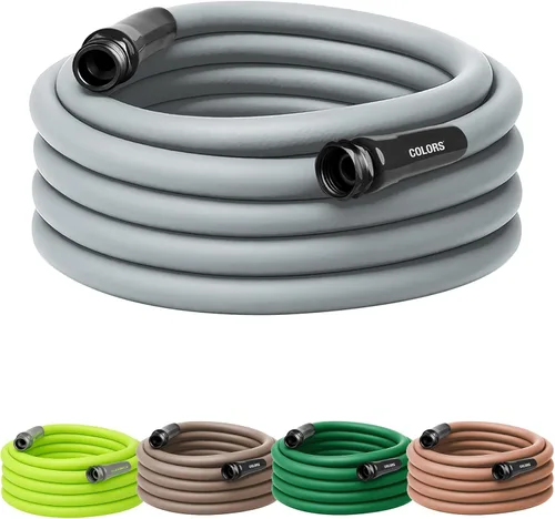 Miniatura 47 de Flexzilla - Manguera de jardín de uso general de 5/8 pulgadas x 15 pies, manguera de agua ligera para todo tipo de clima, resistente y flexible