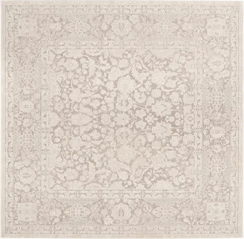 Miniatura 34 de SAFAVIEH Alfombra 8x10 - Colección Reflection - Grande - Gris Claro y Crema, Sin Desprendimiento y Fácil Limpieza, Ideal para Sala de Estar, Gris