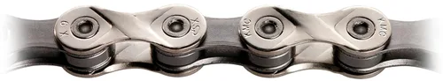 Miniatura 3 de KMC Cadena X9 de 9 velocidades, plata/gris, 122 eslabones