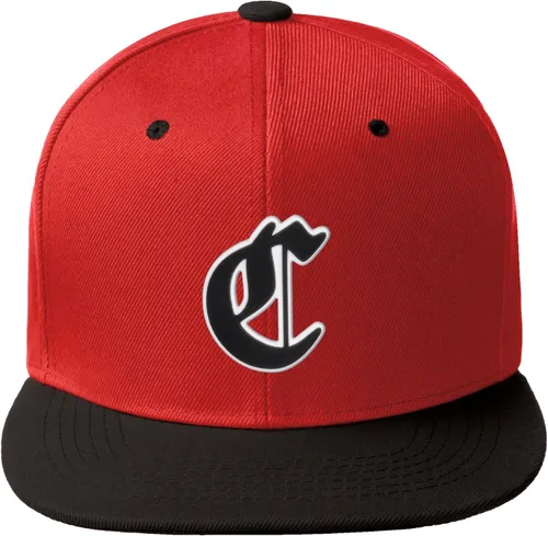 Miniatura 1053 de Daxton Gorra clásica con visera de billete plano con letras del alfabeto inglés antiguo de la A a la Z