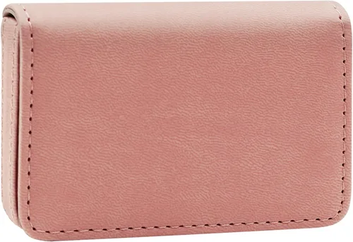 Miniatura 29 de Cartera con bloqueo RFID - Tarjetero minimalista de cuero para negocios, 12-verde, Pequeña, Slim