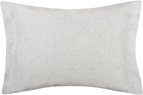 Miniatura 2 de KINGROSE Funda de almohada decorativa con botones y rayas, funda de cojín para sofá o cama, 16 x 20 pulgadas, color gris
