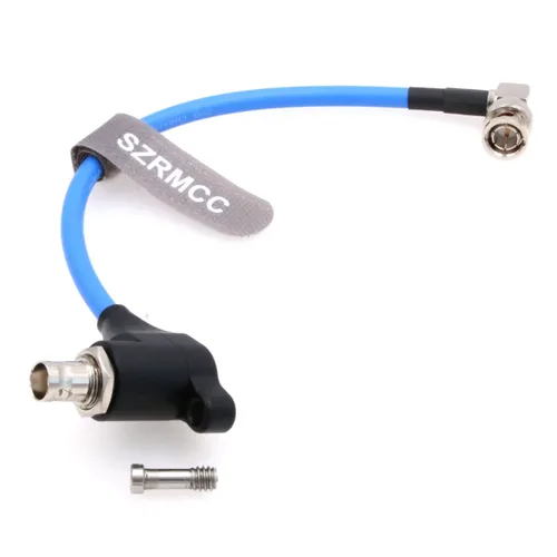 Miniatura 2 de SZRMCC Cable protector SDI 12G 6G HD SDI ángulo recto BNC sobretensión Protector de circuito aislante de video para Komodo ARRI Alexa Sony