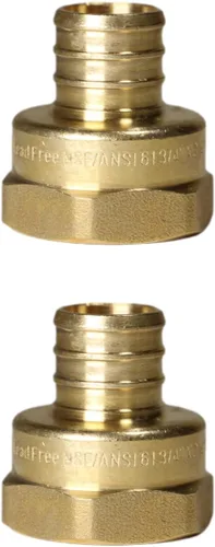 Miniatura 14 de XFITTING 1 pulgada Pex x 1 pulgada Adaptador Femenino NPT, 23-4-3=2X, 2 Piezas
