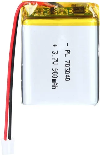 Miniatura 37 de Batería recargable Lipo de polímero de litio de 3.7V 3000mAh 605080 con conector PH2.0.000 in JST para altavoz y dispositivo inalámbrico