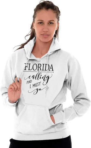 Miniatura 5 de Brisco Brands Sudadera con capucha Florida is Calling and I Must Go para mujer y hombre