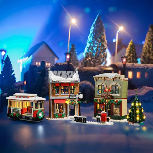 Miniatura 3 de LIGHTAILING Luz para Lego-10308 Christmas-High-Street - Kit de iluminación LED compatible con el modelo de bloques de construcción Lego - NO