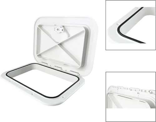 Miniatura 7 de YaeMarine Marine Boat Deck Access Hatch & Lid for Boat Marine Caravan RV Blanco