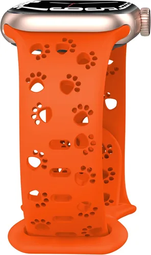 Miniatura 16 de Correa de silicona compatible con Apple Watch Band de 1.496 in, 1.575 in, 1.614 in, 1.654 in, 1.732 in, 1.772 in, 1.772 in, 1.772 in, 1.772 in, Humo