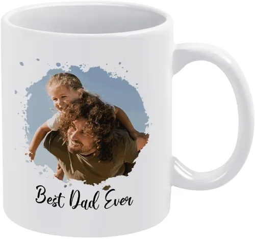 Miniatura 15 de Regalos para papá, esposo, él, de hija, hijo, niños, esposa, taza personalizada, para Navidad, cumpleaños, regalos de aniversario para PaPa