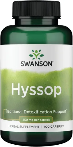 Swanson Hisopo 450 Miligramos 100 Cápsulas