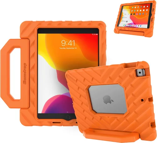 Miniatura 10 de Gumdrop FoamTech - Funda solo compatible con Apple iPad de 9ª 8ª 7ª generación (10.2 pulgadas), resistente, ligera, a prueba de golpes y probada