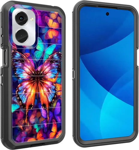 Miniatura 71 de Funda para Moto G Play 4G 2024, cuerpo completo, protección contra caídas, resistente, 3 capas, militar, resistente, duradera, para Motorola Moto G
