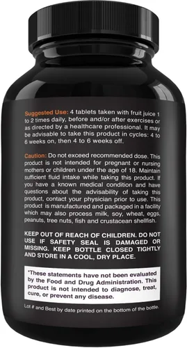 Miniatura 9 de Natures Craft Tabletas de creatina trifásica de alta resistencia para mujeres y hombres - Mezcla de fórmula de monohidrato de creatina, 300 mg