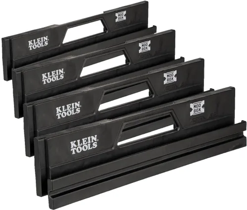 Miniatura 6 de Klein Tools 54818MB MODbox, accesorio interno de riel, sistema modular de almacenamiento de herramientas, montaje interno proporciona almacenamiento
