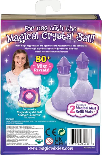 Miniatura 2 de Magic Mixies - Paquete de recambio de niebla mágica y hechizos para bola de cristal mágica