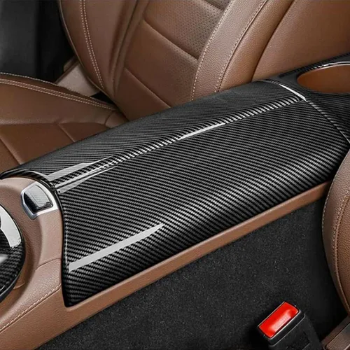 Miniatura 3 de YIWANG Cubierta protectora para reposabrazos central de coche para Mercedes-Benz Clase E W213 2016-2021