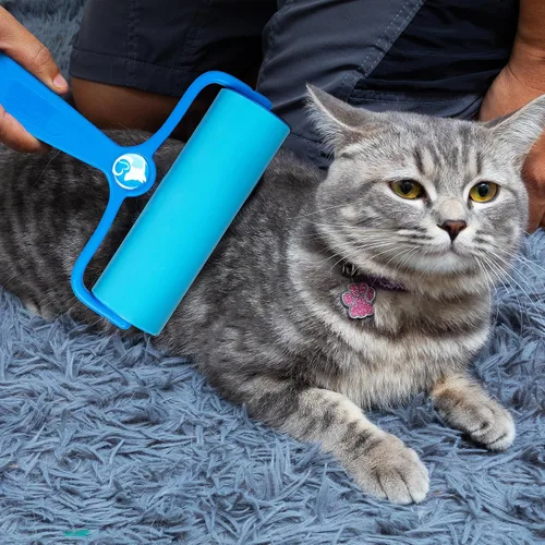 Miniatura 8 de PetLovers EzRoll - Rodillo de pelusa reutilizable – Adhesivo para toda la vida y removedor multiusos de pelo, polvo y pelusa de mascotas, para ropa