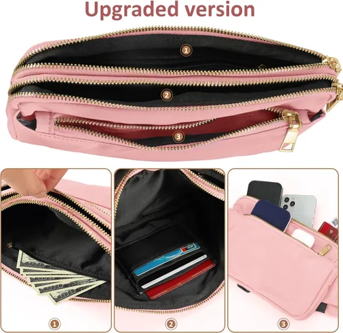 Miniatura 3 de Riñoneras para mujeres y hombres, niñas, niños, adolescentes, a la moda, bolsa de cintura de moda, linda riñonera casual para Disney, viajes, al