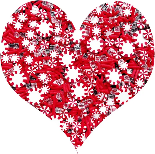 Miniatura 18 de Chispitas Falsas Chispitas Falsas de Navidad Chispitas Falsas de Caramelo Chispitas de Arcilla Polimérica Chispitas Poliméricas Rebanadas de Arcilla