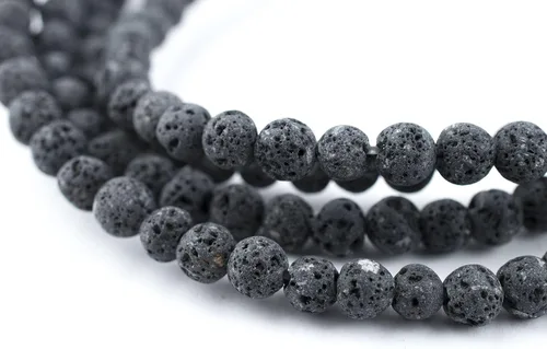 Miniatura 17 de The Bead Chest Cuentas de Jade Blanco Mate Redondas (8mm): Piedra Preciosa Orgánica Redonda Esférica de Energía con Poder de Sanación para Hacer