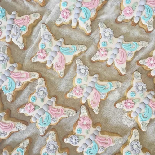 Miniatura 8 de Juego de 3 cortadores de galletas de mariposa, cortador de acero inoxidable para fiestas temáticas, baby shower, boda, primavera, vacaciones