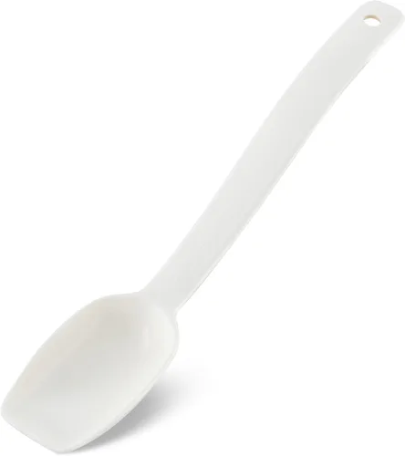 Carlisle Cucharas para servir ensalada/bufé, macizas y perforadas, .25 onzas - .8 onzas., Blanco, 1