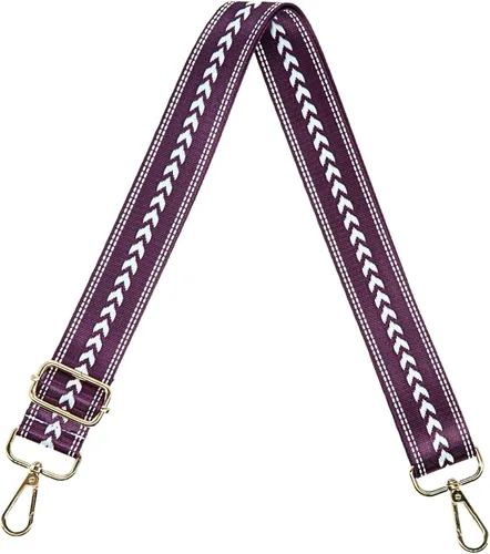 Miniatura 237 de S&loyoe Correas de repuesto para bolso, correa ajustable para bolsa cruzada, correas de guitarra anchas para bolsos de 1.5 pulgadas